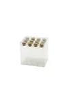 Boş Tüp Cam Şişe - 20 ml - Mantar Kapak