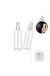 Boş Sprey Şişesi - 100 ml - Plastik - Şeffaf