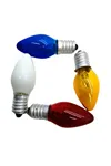 Gece Lambası Ampulü - Renkli - 7W - E14 Duy