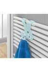 TBL Dekor® Hang it Pratik Kolay Taşımabilir Havlupan 2 Kancalı Banyo Askısı