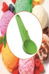 TBL Dekor® Pratik Mandallı Plastik Dondurma Servis Sunum Kepçesi Kaşığı
