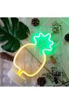 TBL Dekor® Dekoratif Ananaslı Neon Led Masa Ve Gece Lambası Hediyelik Lamba