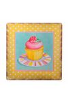 TBL Dekor® Decotown Duvar Panosu 40*40 Cup Cake Muffin Motifli Duvar Süsü