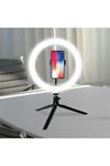 TBL Dekor® 8inç 20cm Youtube Instagram Tiktok Selfie  Stüdyo Video Fotoğraf Ring Light  Tripod Led Halk