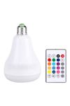 TBL Dekor® Kumandalı Bluetooth Hoparlör Ampul LD-37