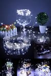 TBL Dekor® Pilli 5 metre Dekoratif Peri Led Beyaz Aydınlatma Süsleme Lambası
