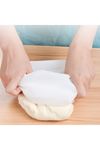 TBL Dekor® Orta Hamur Torbası Silikon Şeffaf Hamur Yoğurma Torbası Ekmek Makarna Mantı  Hamuru Kolay Yo