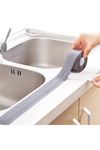 TBL Dekor® Gri Su Sızdırmaz  Banyo Mutfak Lavabo Küvet İzolasyon Şerit Bant