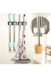 TBL Dekor® Pratik Organizer 4lü Yapışkanlı Fırça Paspas Mop Fırça Sabitleyici Ergonomik Alet Aparatı