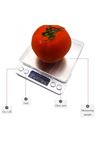TBL Dekor® Elektronik 3 kg Kapasiteli Dijital Hassas Kantar Mutfak Tartısı Terazi