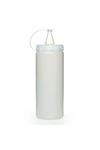 TBL Dekor® Şeffaf Kapaklı Sızdırmaz Yağlık Sosluk Şişesi Plastik Yağdanlık 400 ml AP-9028