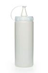 TBL Dekor® Şeffaf Kapaklı Sızdırmaz Yağlık Sosluk Şişesi Plastik Yağdanlık 400 ml AP-9028