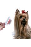 TBL Dekor® Paslanmaz Evcil Hayvan Kedi Köpek Tüy Tarama Toplama Fırçası Kolay Temizlenir Bakım Aleti