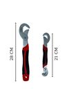 TBL Dekor® Çok Fonksiyonlu Ergonomik  Ayarlanabilir Büyük Küçük Akıllı Pense Anahtar 2li Set