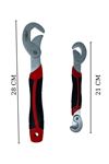 TBL Dekor® Çok Fonksiyonlu Ergonomik  Ayarlanabilir Büyük Küçük Akıllı Pense Anahtar 2li Set