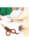 TBL Dekor Küçük Çelik Uçlu Kedi Köpek Evcil Hayvan Tırnak Makası Pati Bakım Aleti Ergonomik Kaymaz Sap