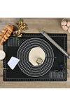 TBL Dekor® Silikon Çok Amaçlı Geniş Hamur Matı Hamur Açma Matı 40*50 cm