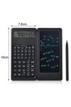 TBL Dekor® Silinebilir LCD Yazı Tabletli,Kalemli Katlanabilir Bilimsel Hesap Makinesi