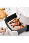 TBL Dekor® 250 Adet Air Fryer Pişirme Kağıdı Tek Kullanımlık Hava Fritöz Yağ Geçirmez Yapışmaz Gıda Pişirme Kağıdı Delikli Kare Model