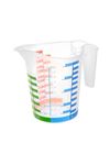 TBL Dekor® 500 ml Renkli Dereceli Sert Plastik Mutfak Ölçü Kabı