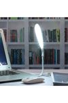 TBL Dekor® USB Girişli 14 Ledli 3 Kademeli Dokunmatik Masa/Kitap Okuma Lambası Ledi Beyaz