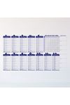 TBL Dekor® Statik Akıllı Kağıt Ingilizce Çarpım Tablosu 100x56 Cm