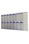 TBL Dekor® Statik Akıllı Kağıt Ingilizce Çarpım Tablosu 100x56 Cm