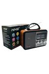 TBL Dekor® Orta Boy Retro, Nostaljik, Ahşap Tasarım Bluetooth Hoparlörlü, Şarjlı, Taşınabilir FM/AM Destekli Radyo NS-8897