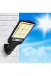 TBL Dekor® 3 Farklı Işık Modlu Güneş Enerjisiyle Şarj Olan Dış Mekan Uyumlu Kumandalı Solar Duvar LEDİ