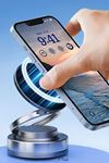 TBL Dekor® Vakumlu Manyetik Telefon Tutucu – Güçlü Vakum 360° Döner Araç İçi Telefon Standı, Ultra Sabit Manyetik Destekli Mobil Cihaz Aparatı