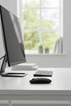 TBL Dekor® Siyah Renkli Ergonomik Sessiz Kablosuz Mouse – USB Alıcılı, Ofis ve Oyun İçin Konforlu Bilgisayar Faresi MS6310