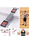 TBL Dekor® Göğüs Genişletme ve Kuvvet Egzersiz Aleti – 5 Yaylı 5 Kademeli Ayarlanabilir Fitness ve Kuvvet Antrenmanı Ekipmanı