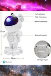 Astronot Bluetooth Hoparlör Bulutsusu Galax yAy Tavan Gökyüzü Projektör Zamanlayıcı Gece Lambası