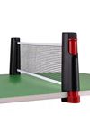 TBL Dekor® Teleskopik Taşınabilir Kaymaz Ping Pong Masa Tenisi Filesi Aparatı
