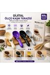 Dijital Ölçü Kaşığı - Terazili - 800 gr Ölçme Kapasitesi