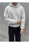 Erkek Kapüşonlu Sweatshirt