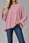 Oversize Yarasa Kol Bluz