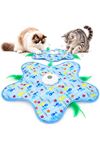 Hareketli İnteraktif Kedi Oyun Matı - USB Şarjlı - 3 Oyun Modu