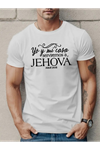 Erkek Jehova Baskılı Süprem T-shirt